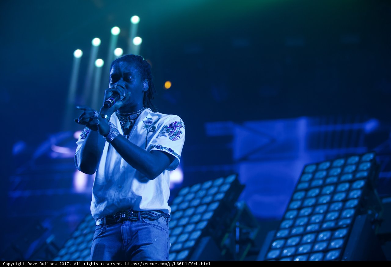 Entertainer performing at Coachella 2017