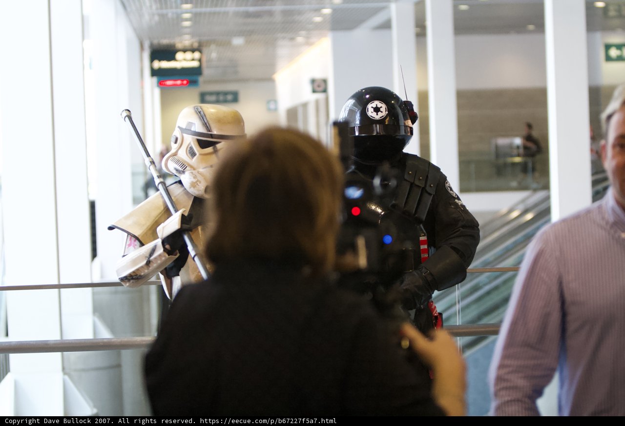 Star Wars Fans Suit Up for Convention