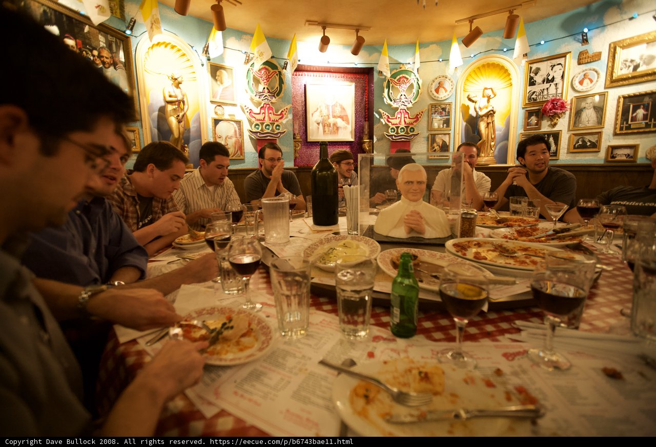 Dining with the Pontiffs