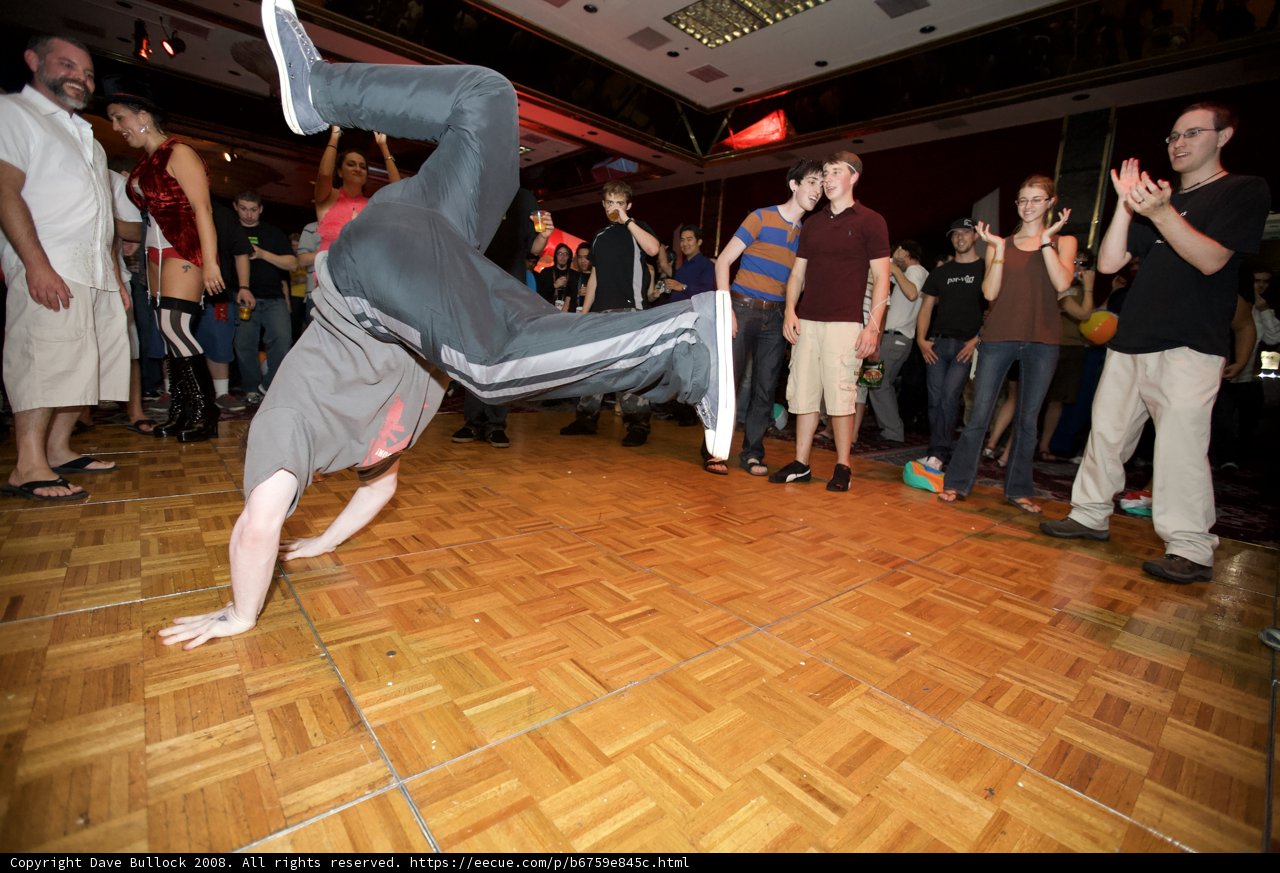 Mastering the Art: Handstand on Hardwood