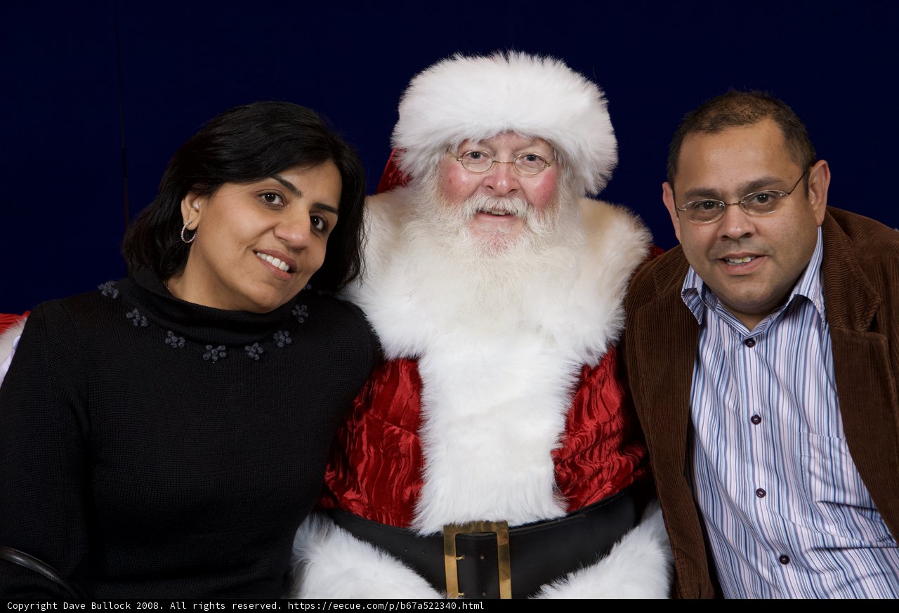 Festive Photo Op with Santa Claus