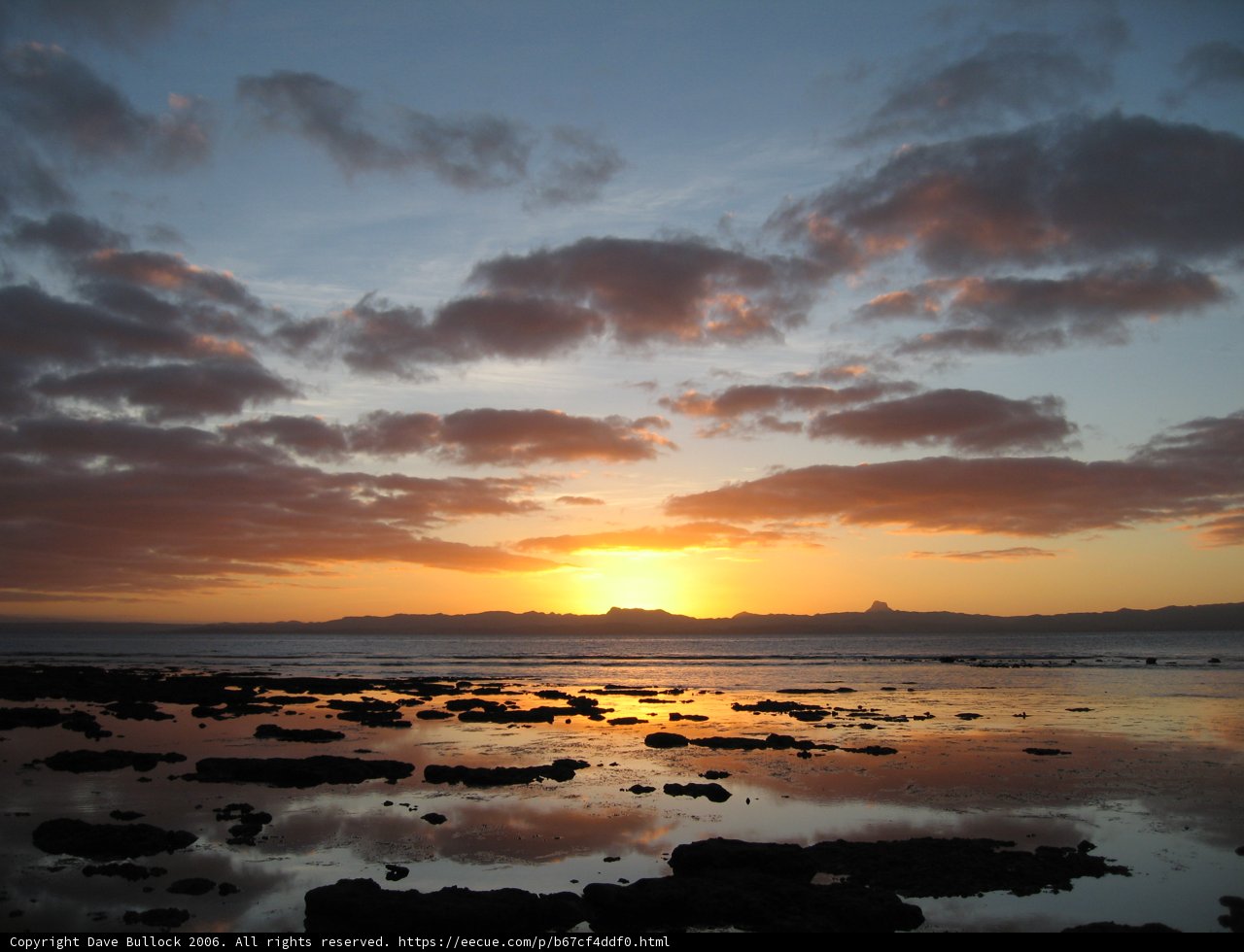 Majestic Sunset over the Ocean