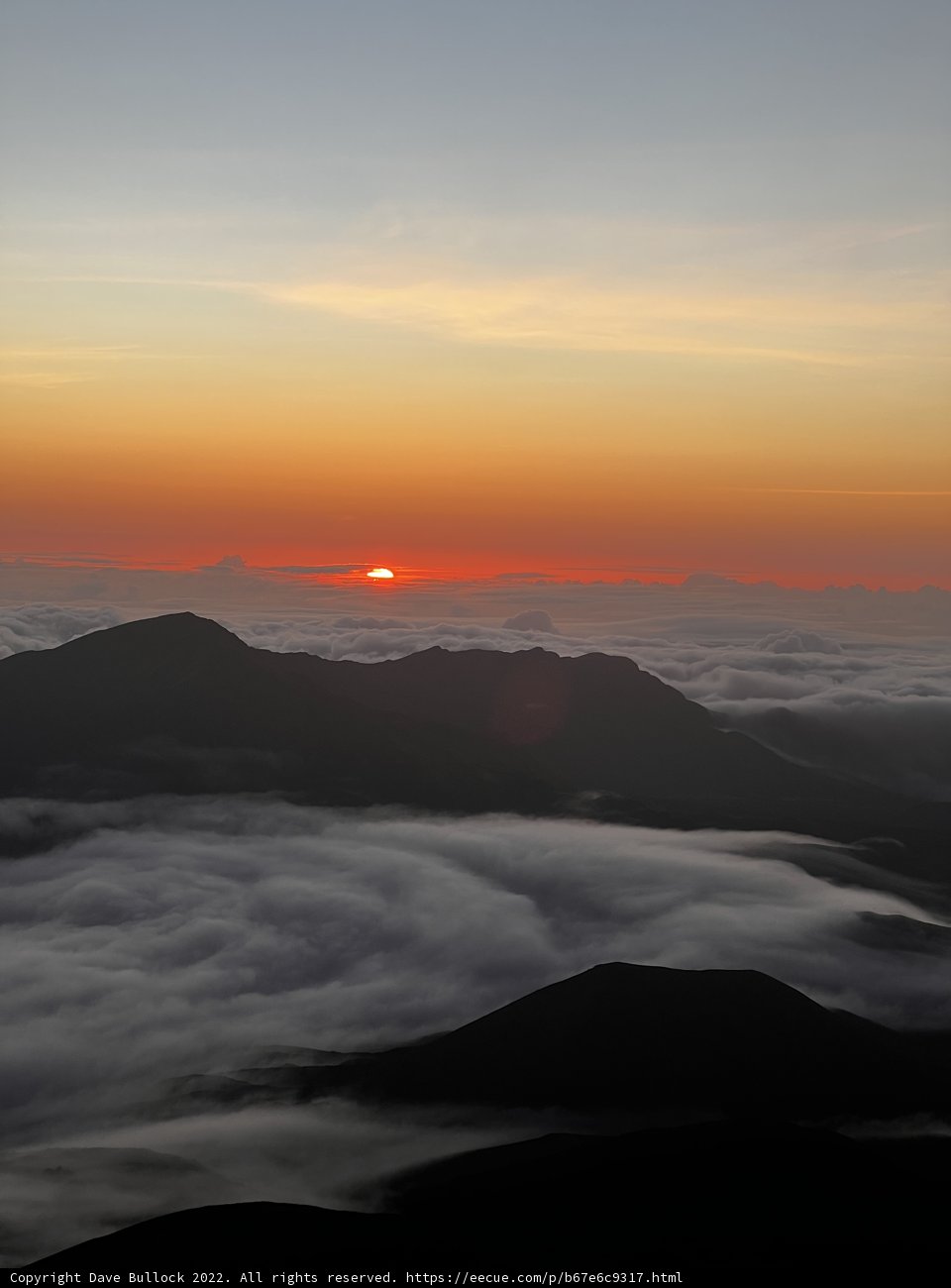 Majestic Sunrise over Haleakalā