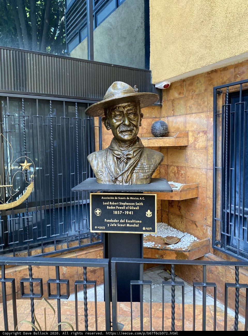 Theodore Roosevelt Statue with Two Admirers