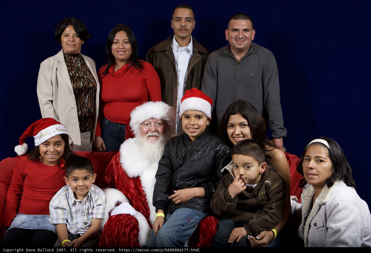 Christmas Cheer with Santa and Loved Ones
