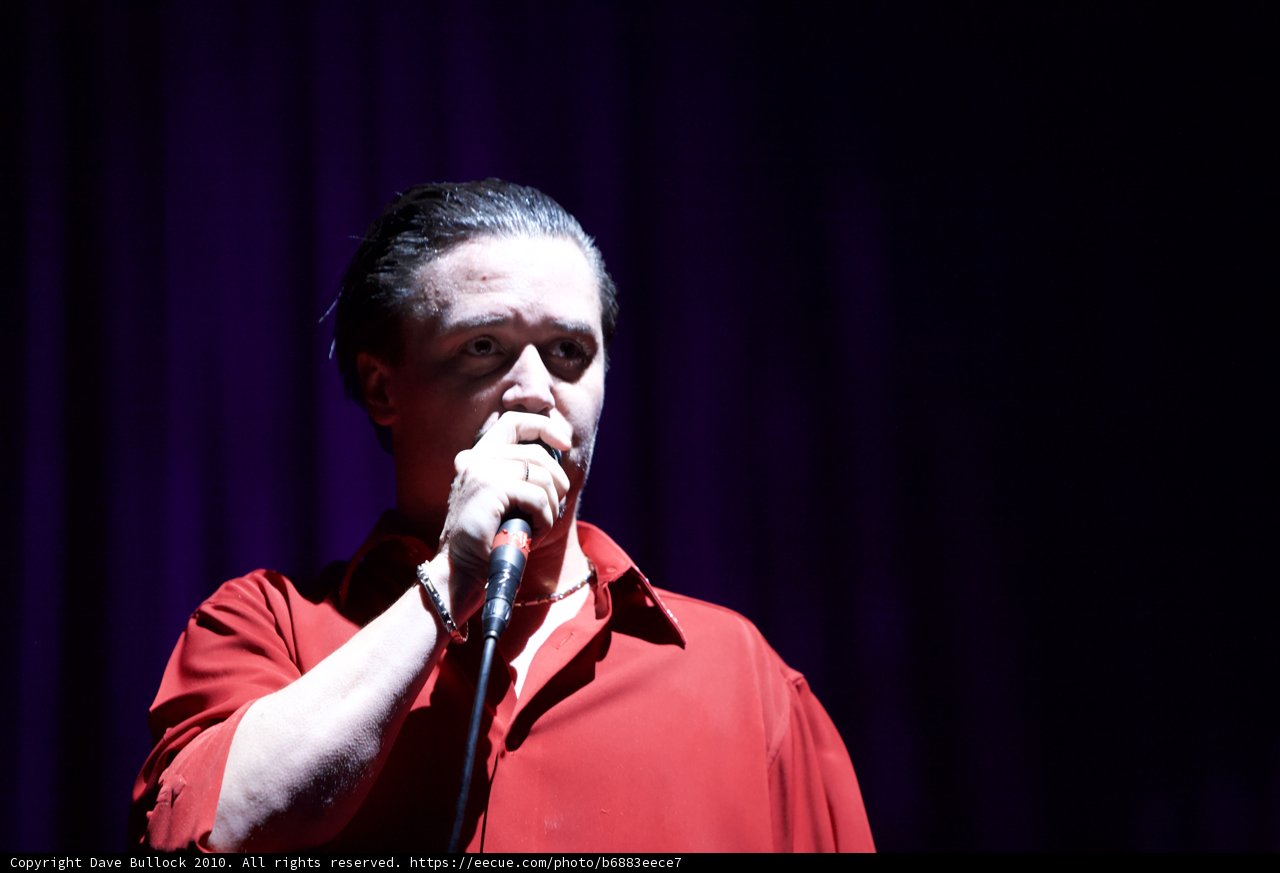 Mike Patton Belting Out Tunes on Stage