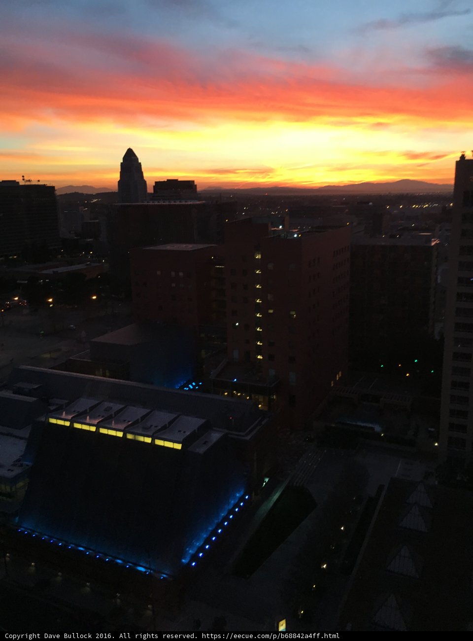 Las Vegas Glowing at Dusk