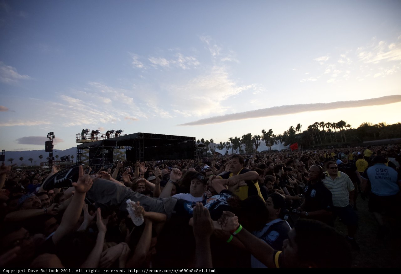 Big Four Festival Crowd Goes Wild