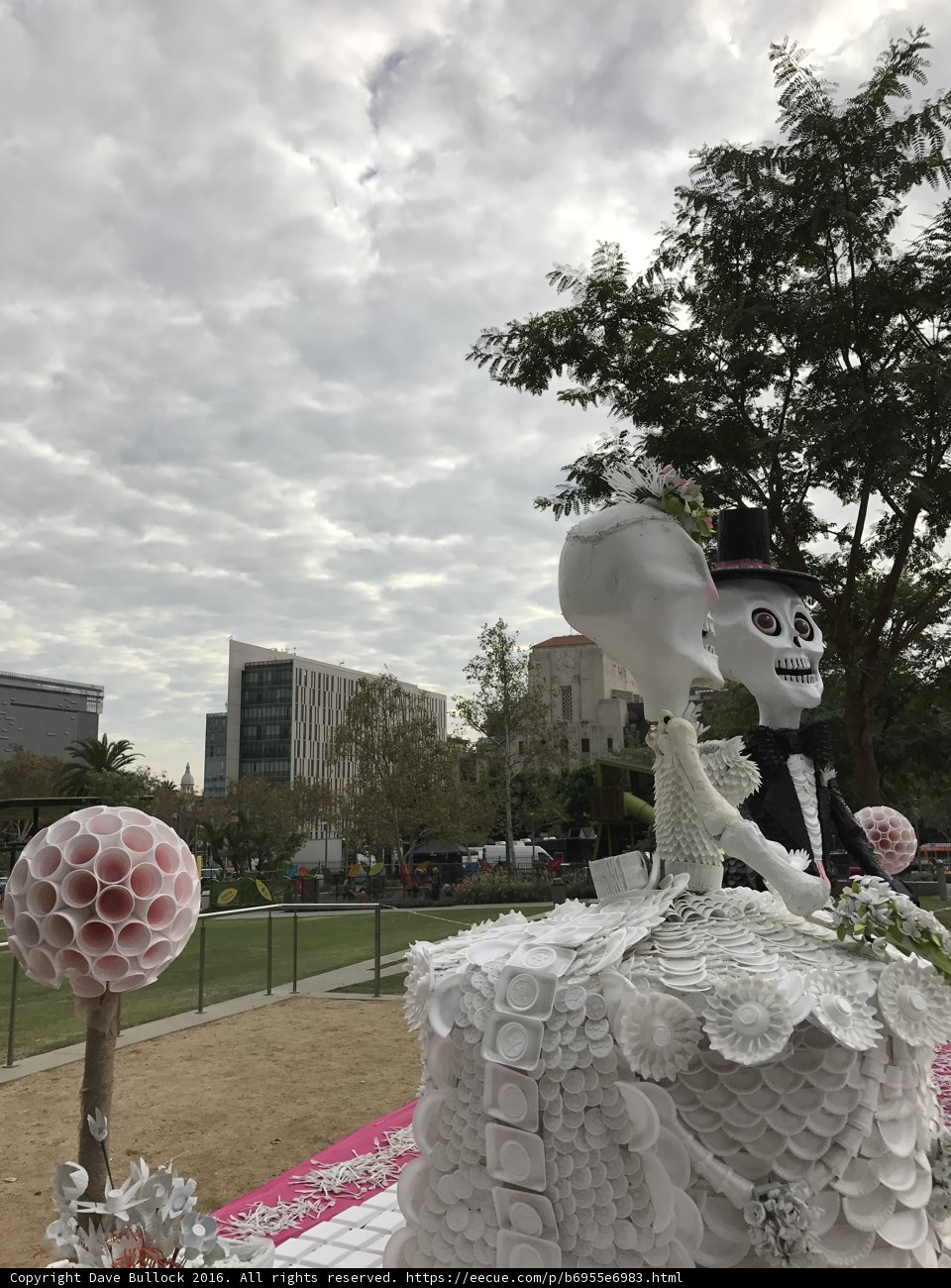 The Bride of Bones Cake