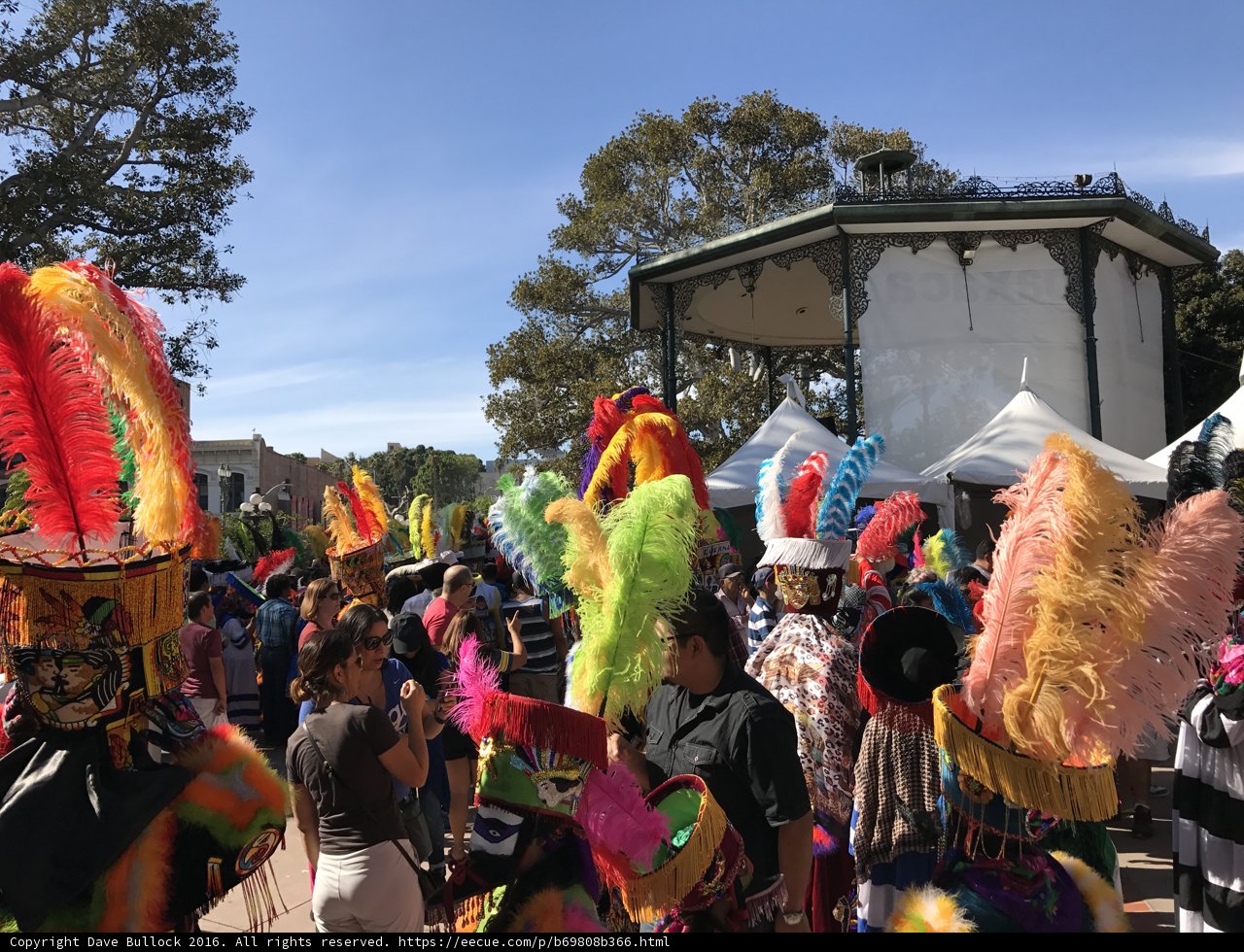 Colorful Costumes at El Pueblo Historical Monument