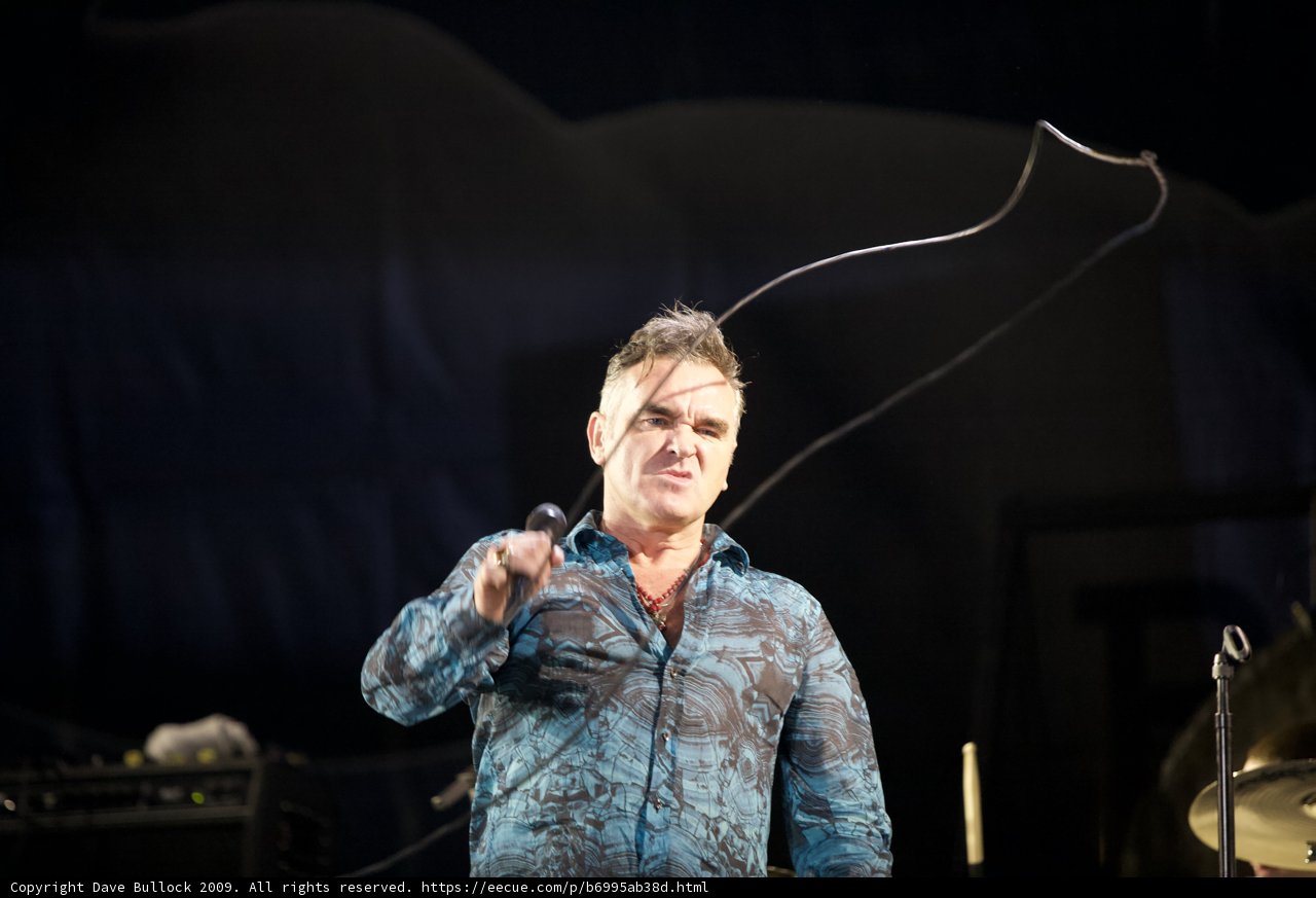 Morrissey Takes Coachella Stage for Solo Performance