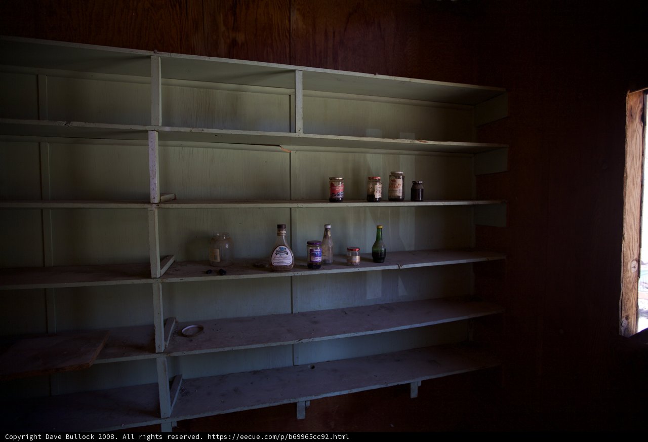 Shelf in Desert Explorers Room