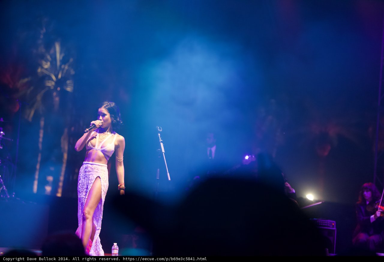 Jhené Aiko Rocks Coachella Stage in Bikini