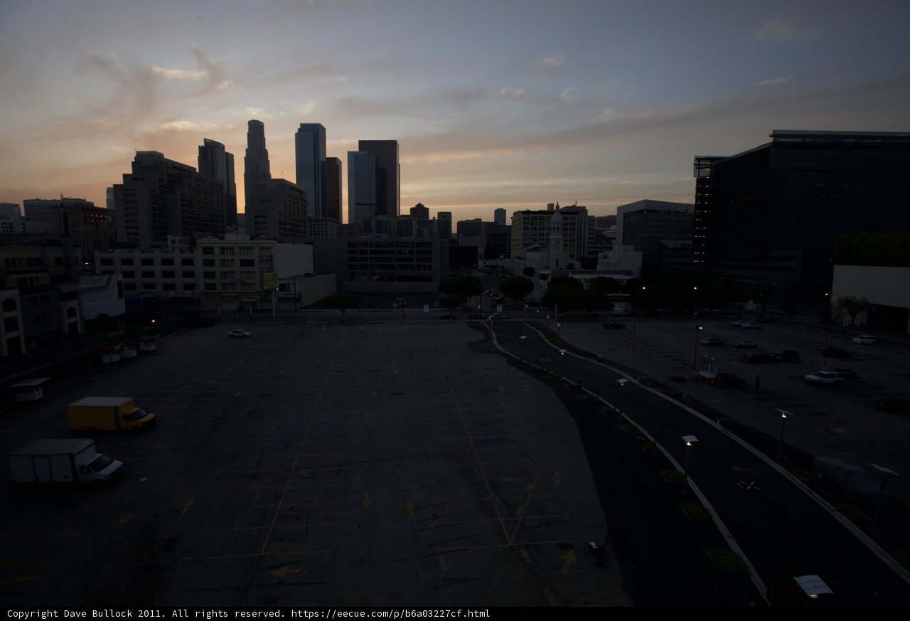City Skyline at Sunset