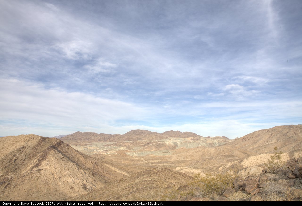 A Stunning View of the Desert Plateau