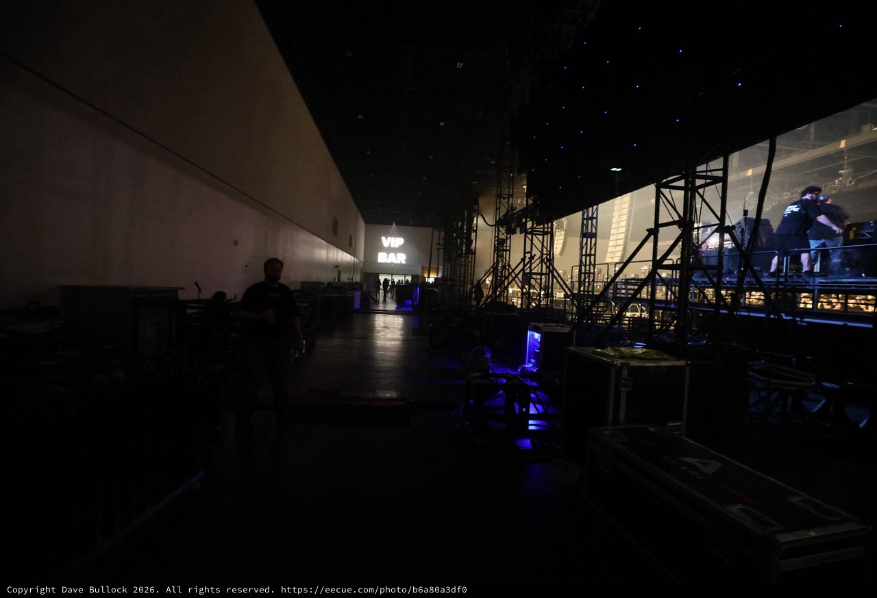 Backstage Darkness at Wobbleland 2026 Festival