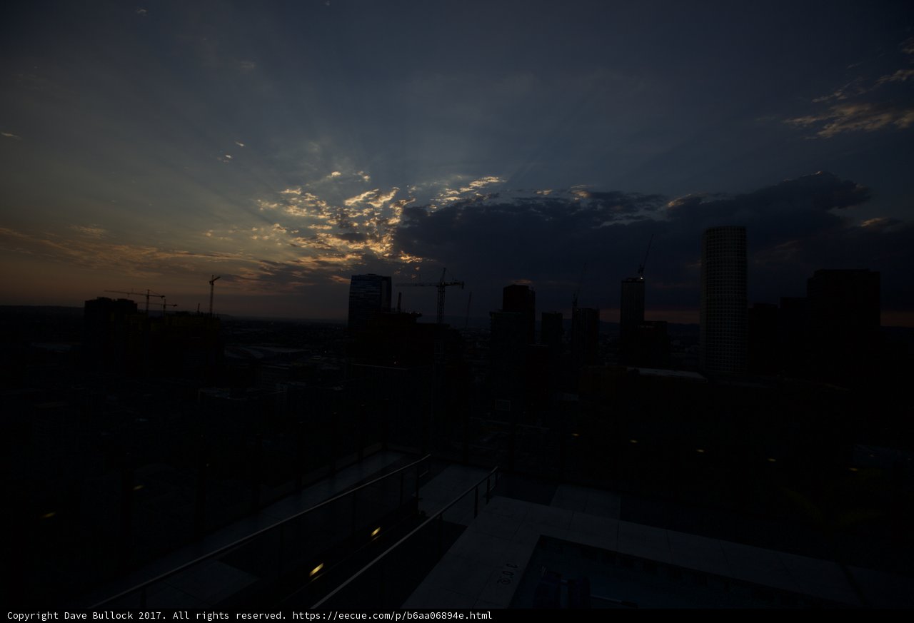 City Silhouette at Sunset