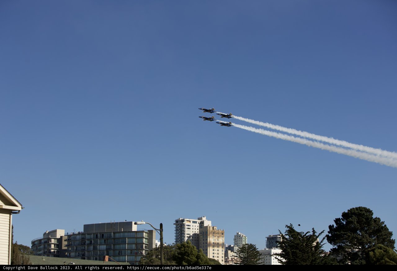 Blue Skies and Thunderous Roars - Fleet Week Airshow 2023
