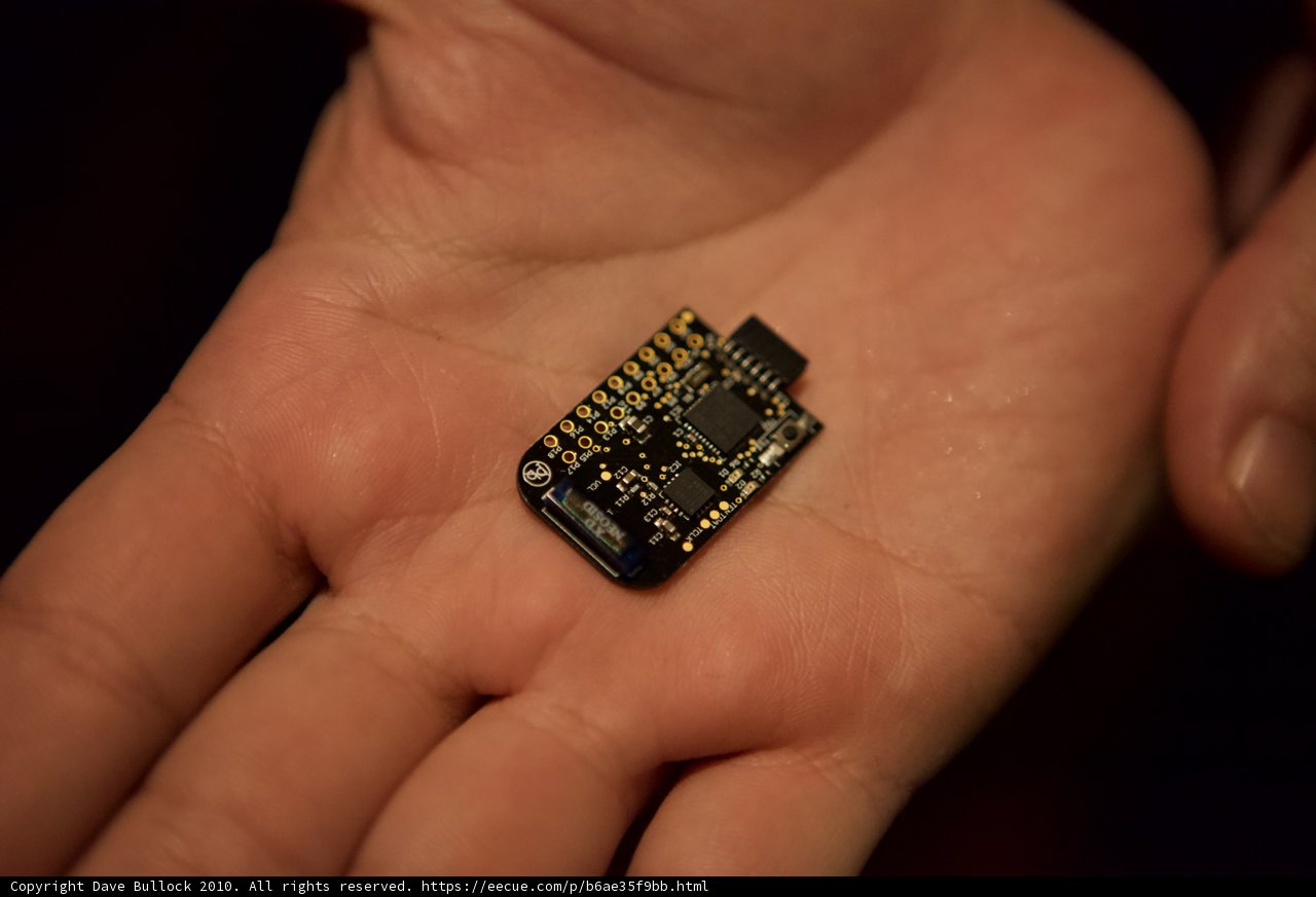 Microcontroller in Hand