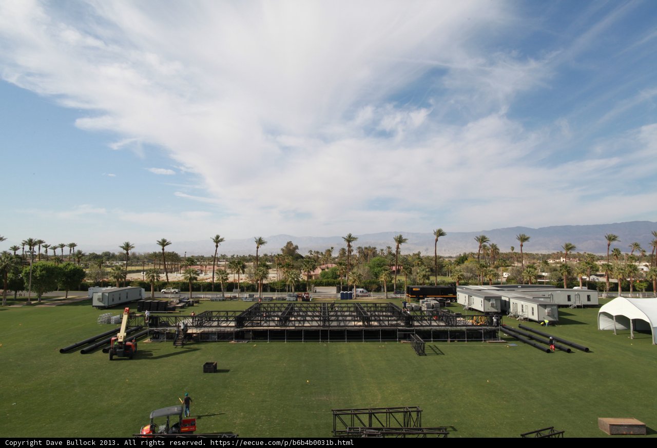 Coachella Stage on a Sunny Day