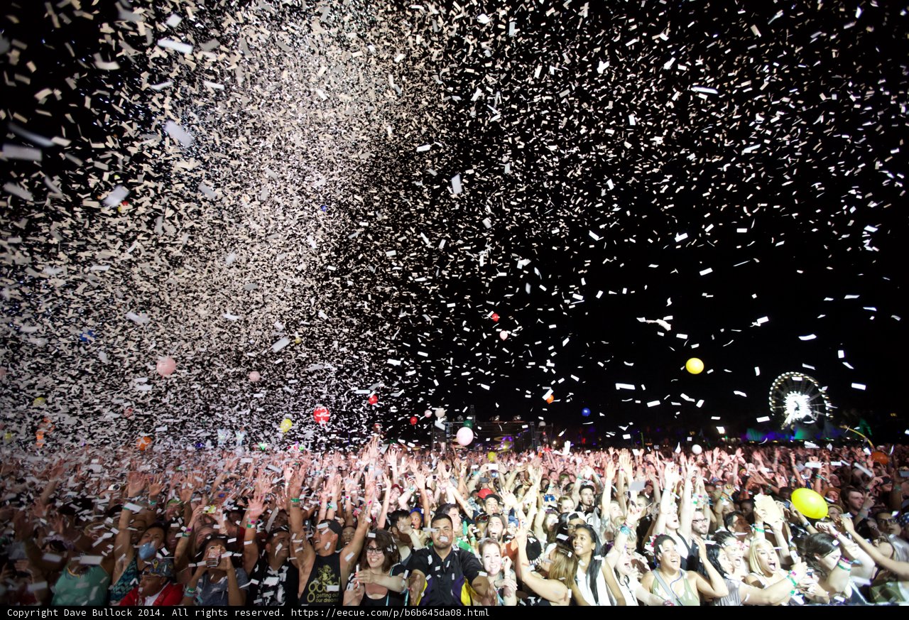 Confetti Heaven at Coachella