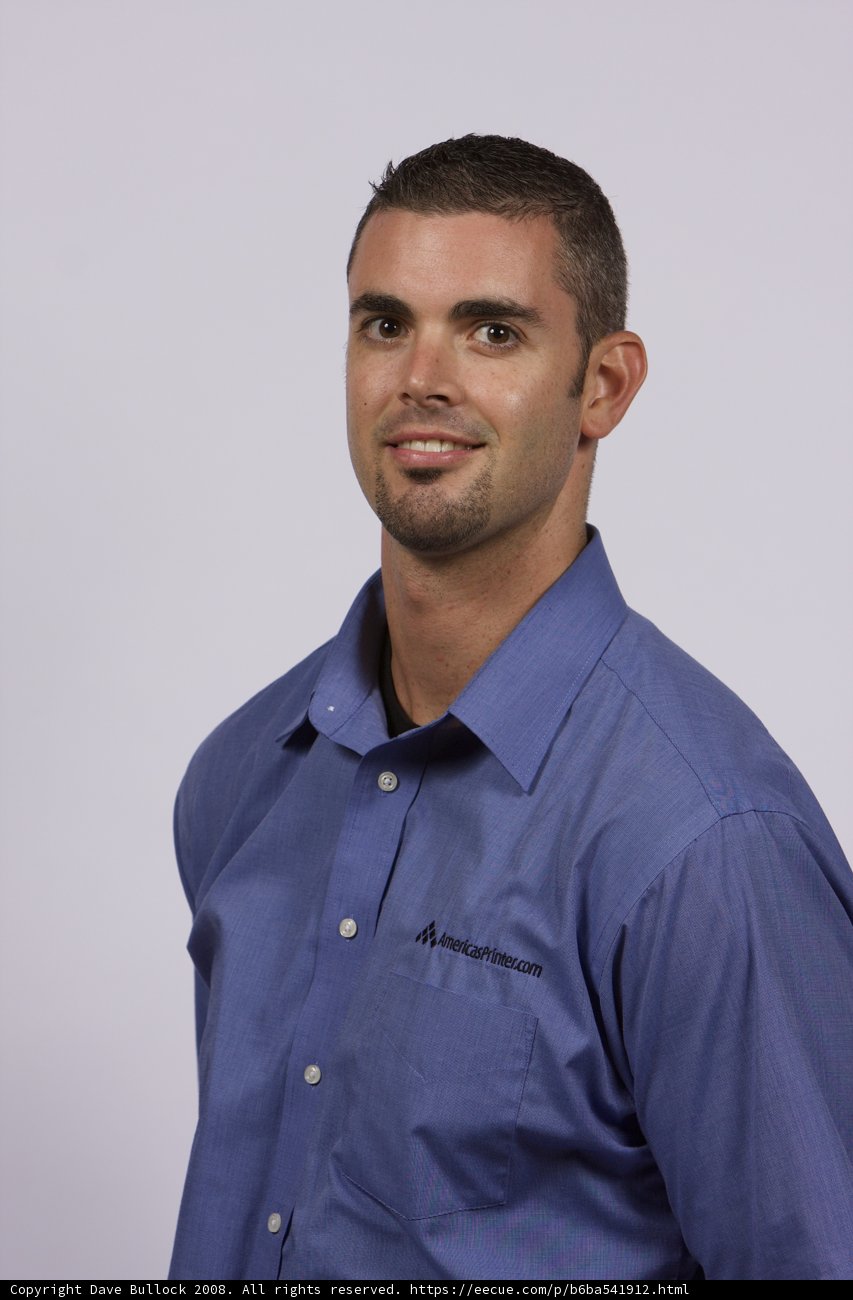 Smiling Dan B in Blue Dress Shirt