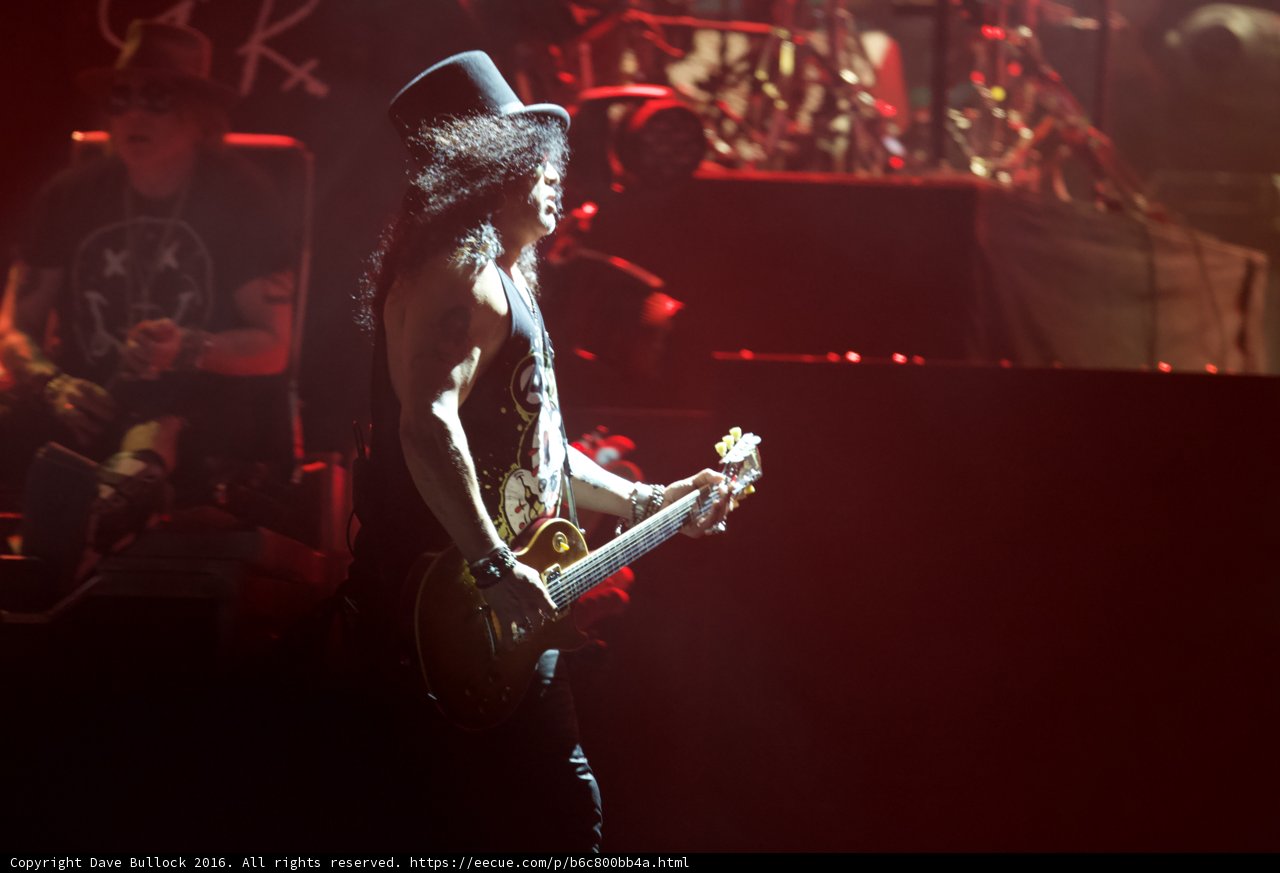 Slash Rocks the Crowd