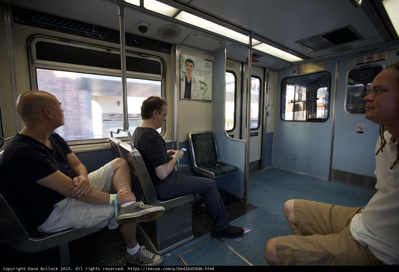 Friends Riding LA Metro