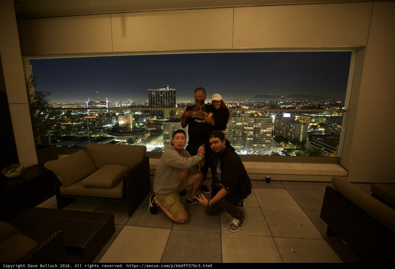 Balcony View in the City