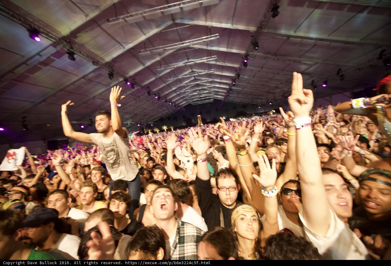 Urban Concert Crowd