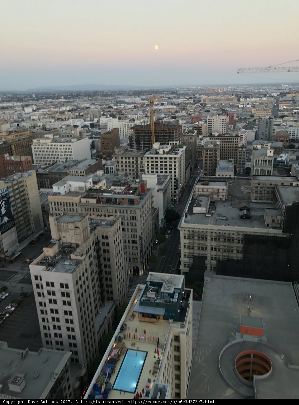 Moonrise over the City