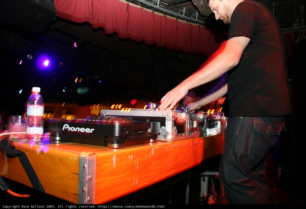 Nightclub Performance by a Skilled DJ