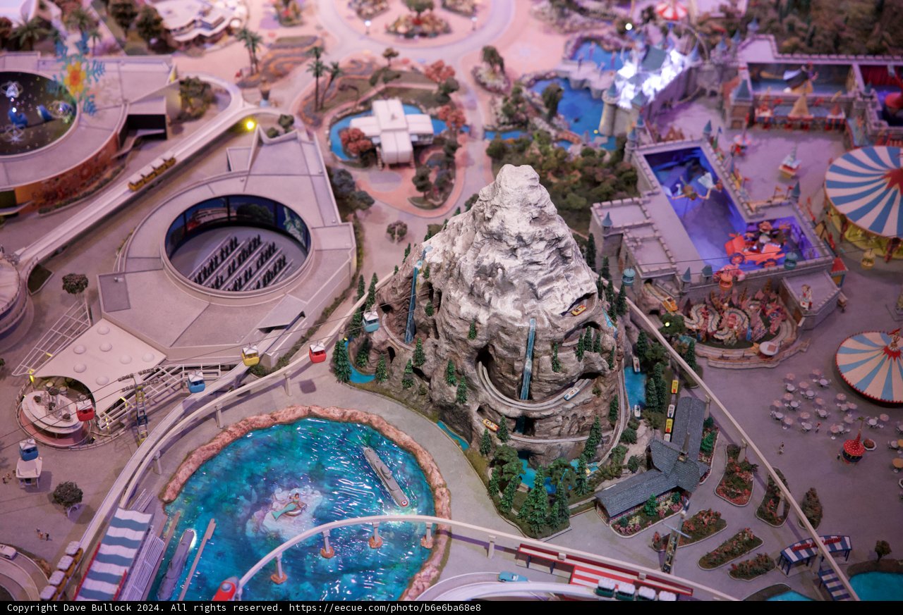 Architectural Masterpiece: Themed Amusement Park Model