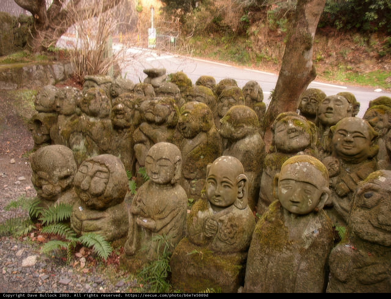 Stone Statues at Kyoto City Hall