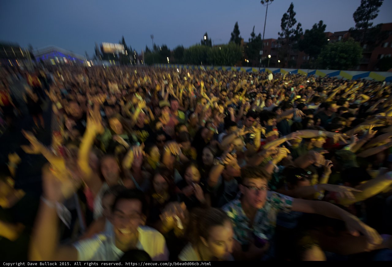 Motion Blur Wide Crowd Dusk