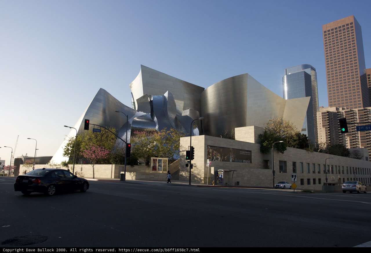 Walt Disney Concert Hall in the Heart of the Metropolis