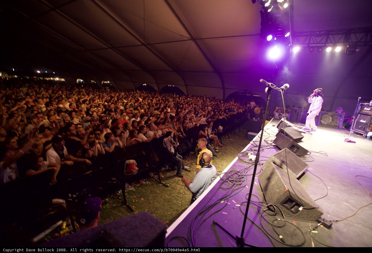 Rocking the Crowd at Coachella 2008