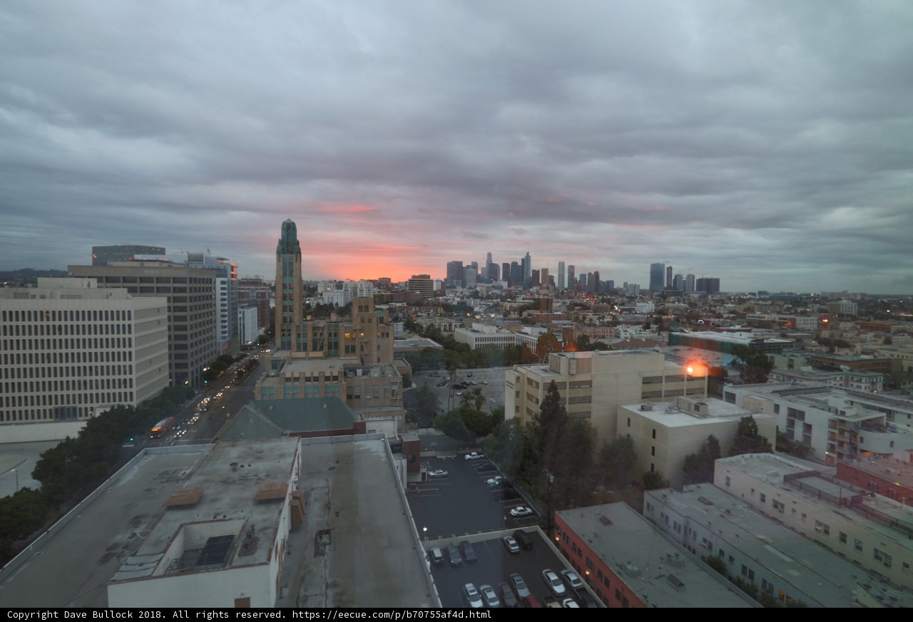 Sunset over the Urban Jungle