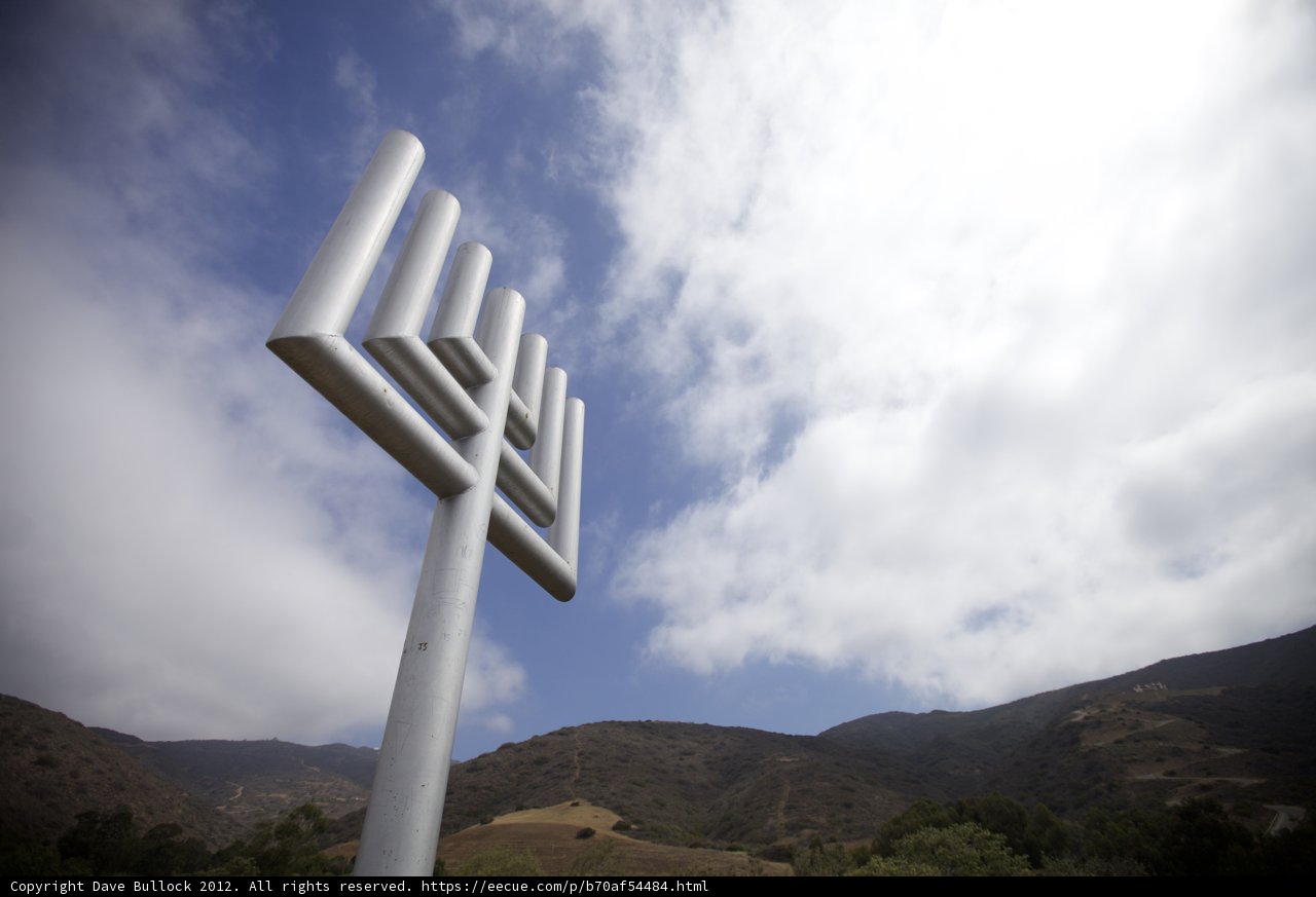 Mountain Menorah