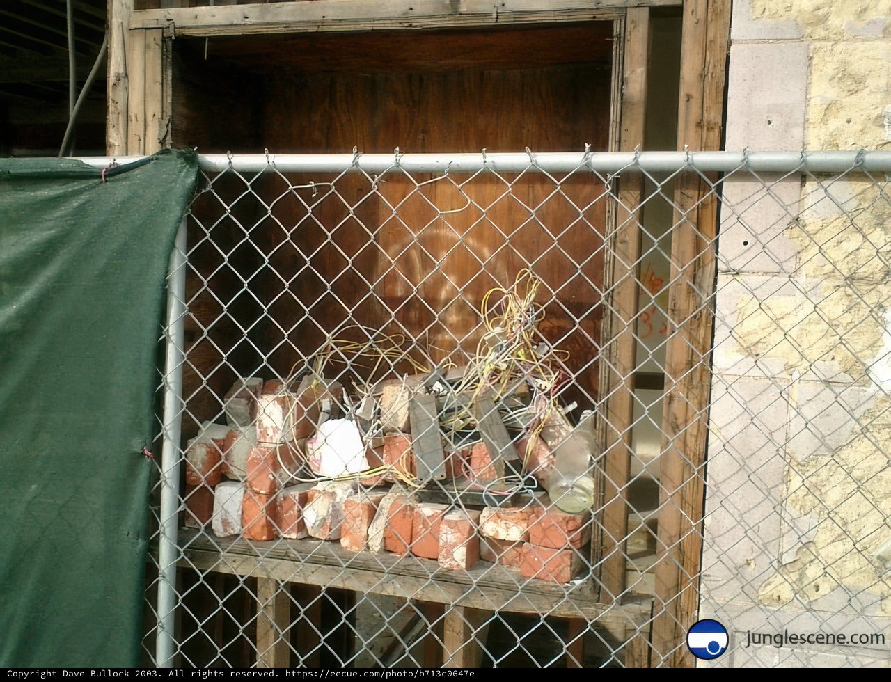 Brick Fence and Sign
