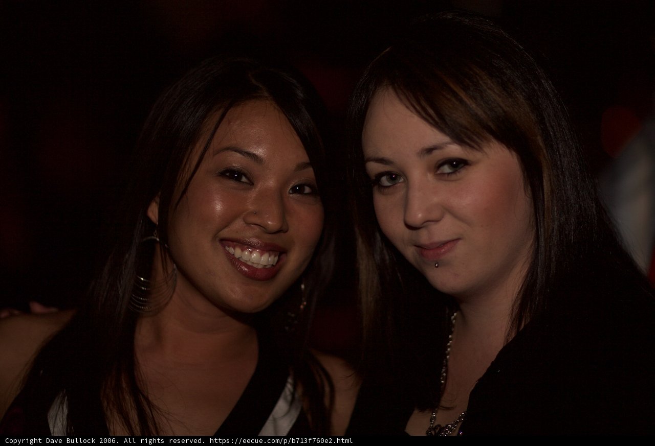 Smiling Duo at the Urban Party
