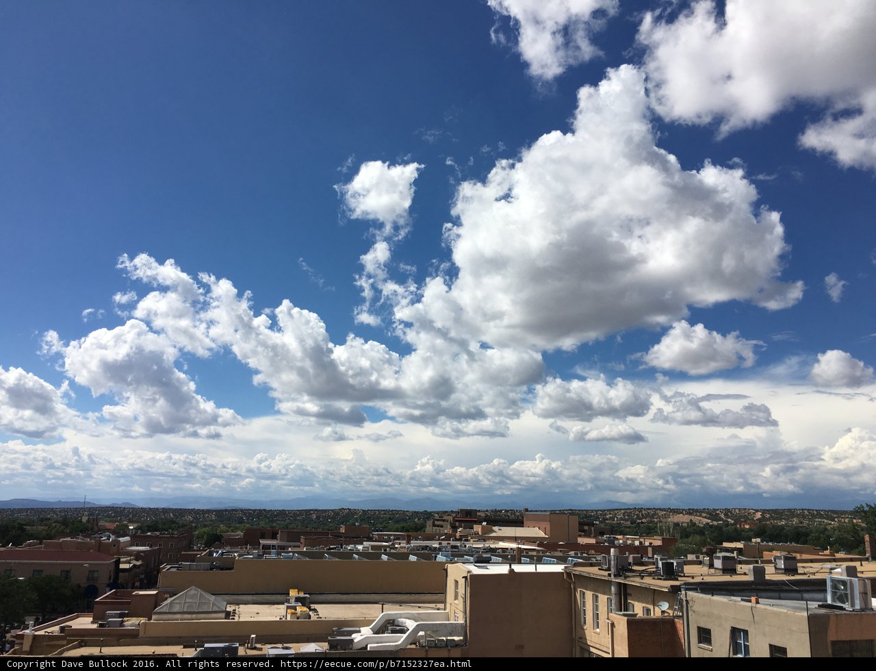 Overlooking the Urban Skyline