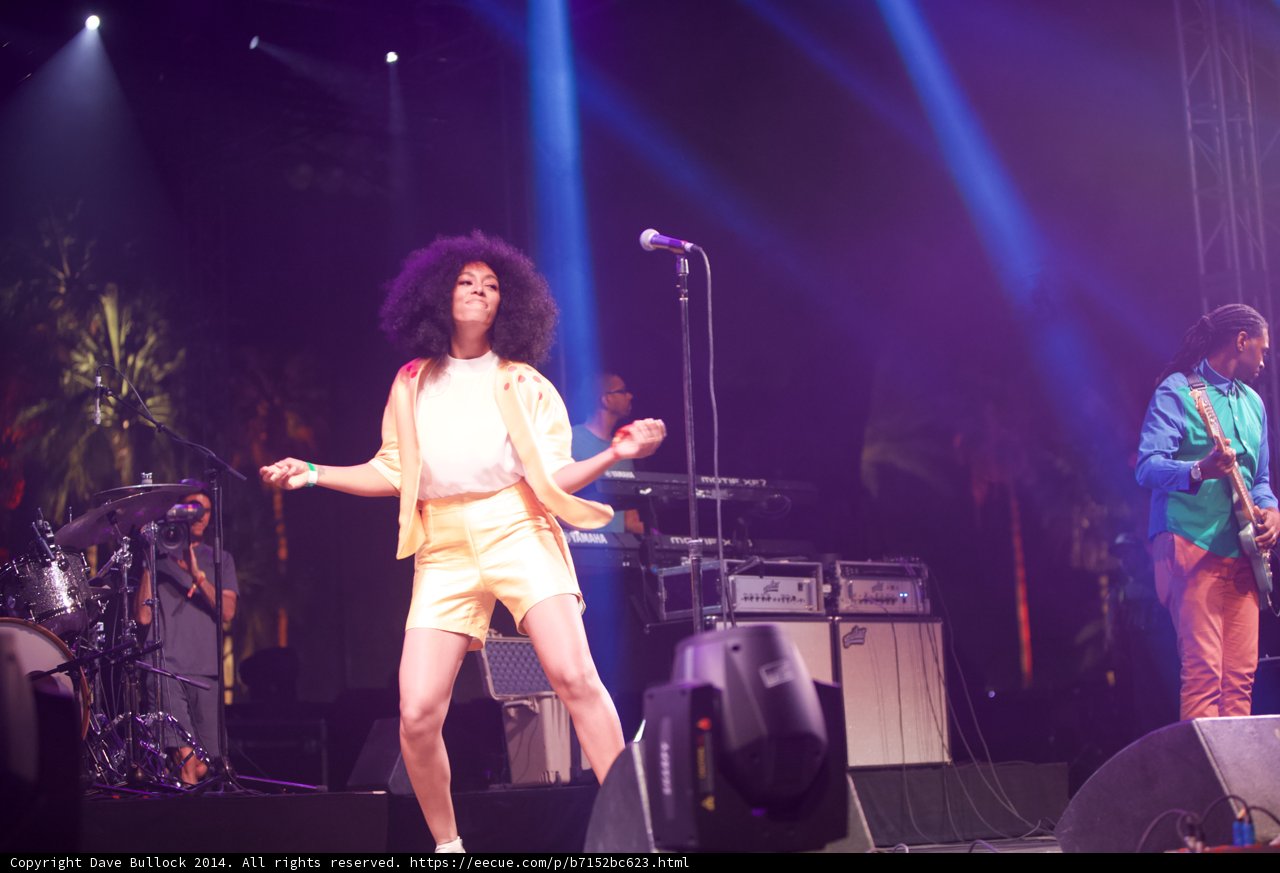 Solange Rocks Coachella Stage with Full Band