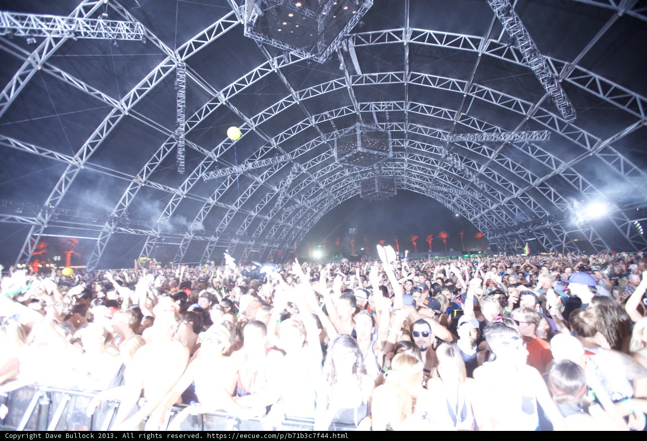 Rocking it out at Coachella