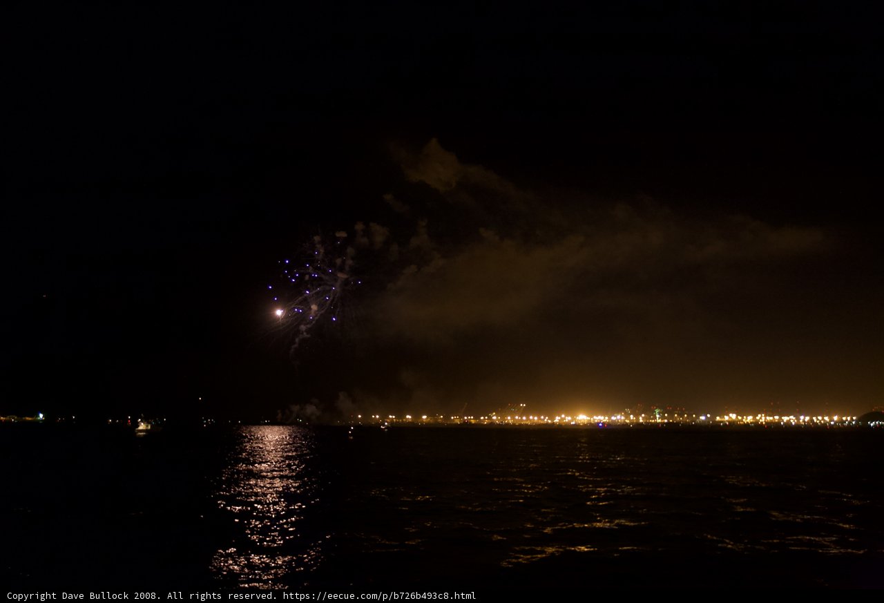 City in Flames: A Spectacular Fourth of July Fireworks Display