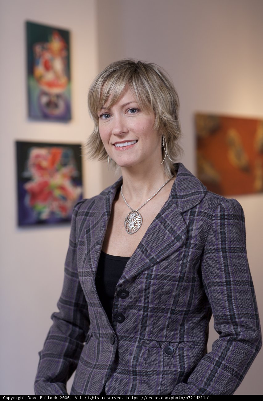 The Elegant Lady in the Blazer