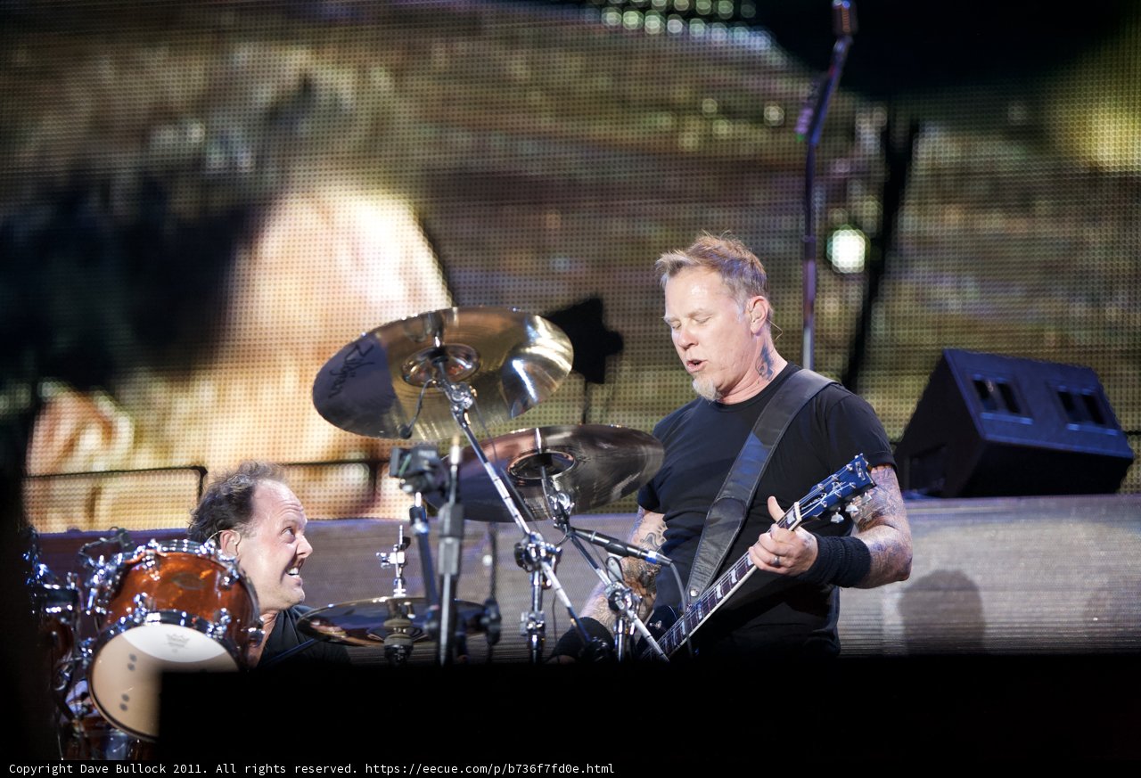 Metallichead rock the Big Four Festival