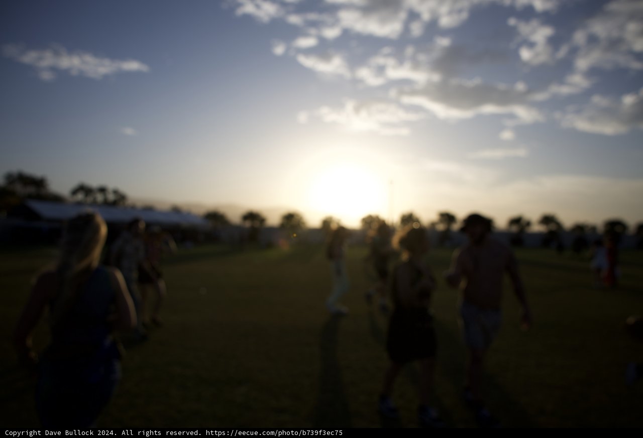 Golden Hour Gathering: Coachella 2024