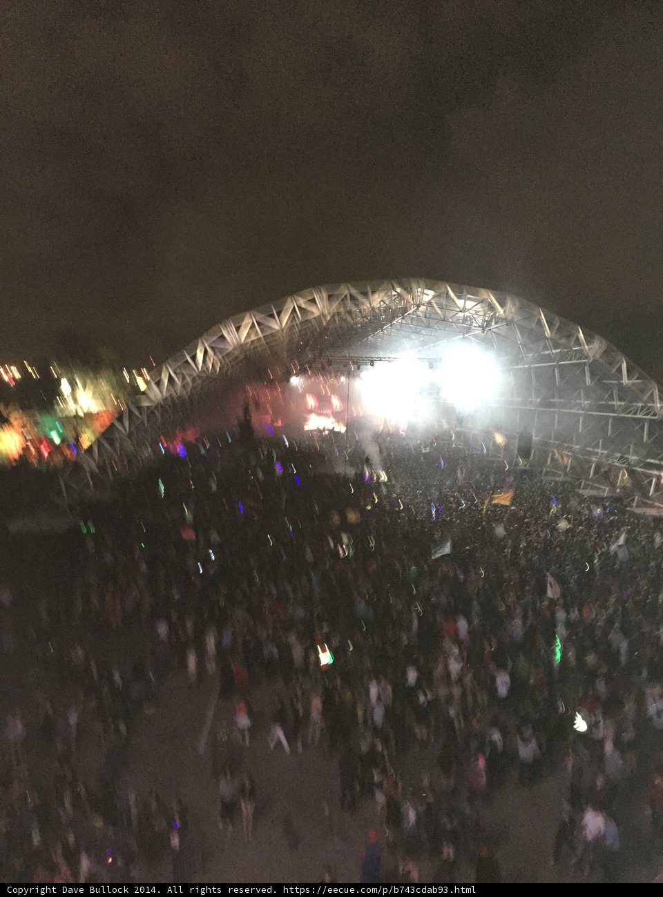 Night-time Concert in San Bernardino
