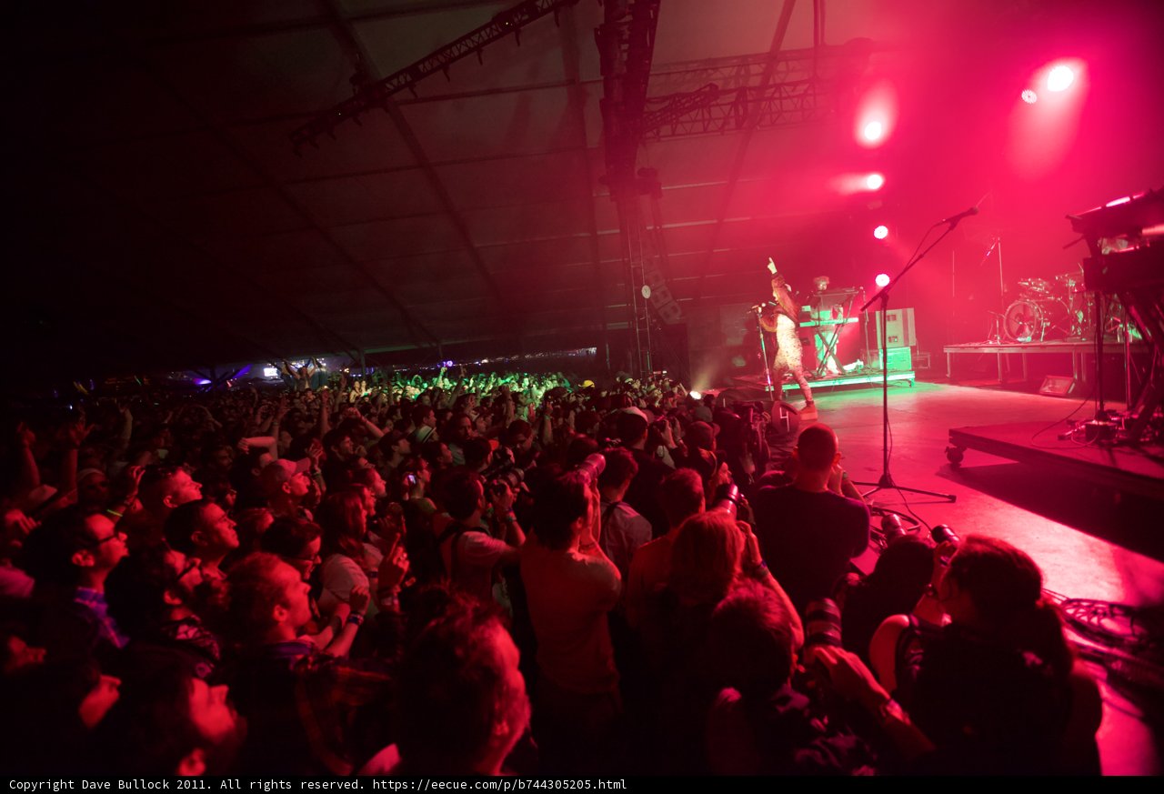 Red Light Night at Coachella Music Festival